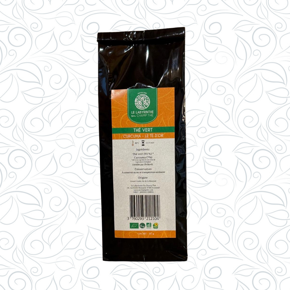 Thé Vert Curcuma (Té d'Or)